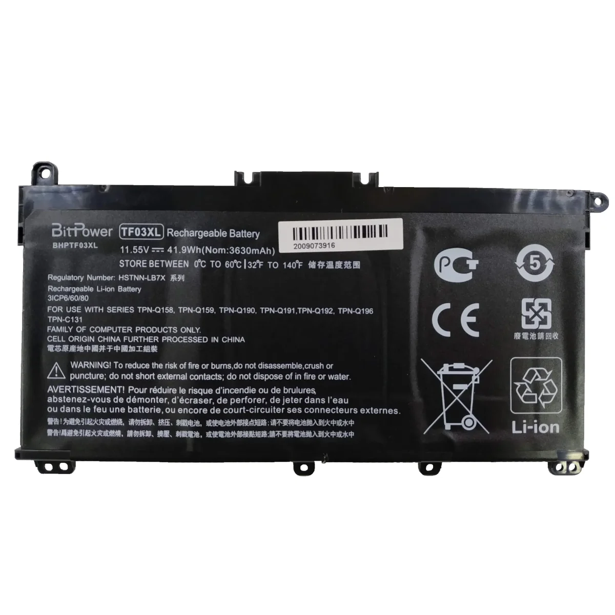 BHPTF03XL